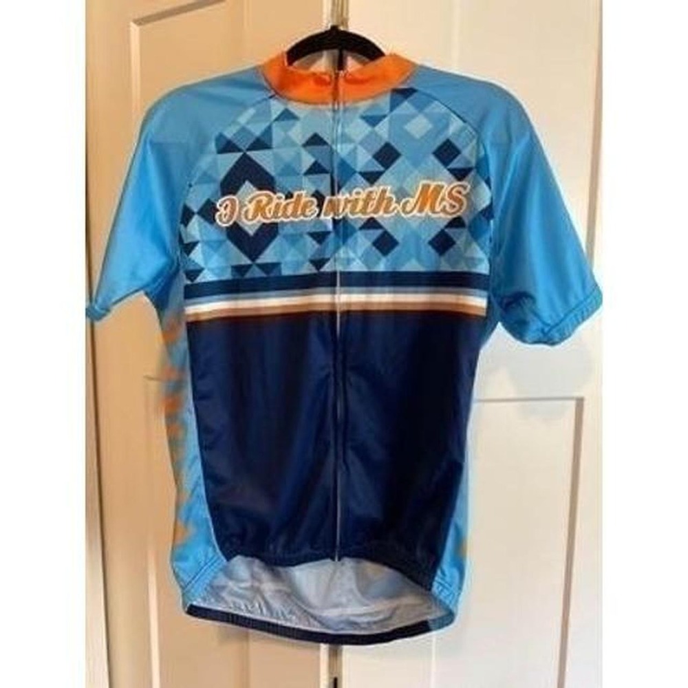 Cycling Jersey Cycling Shirt Primal Wear Ride With Us Jersey Full Zip Large sku4